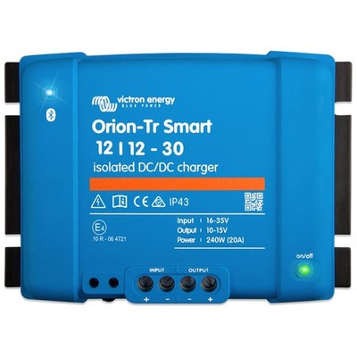 VICTRON ORION-TR 30 AMP AKKU ZU BATTERIE DC-DC ISOLIERT 12V BATTERIELADEGERÄT