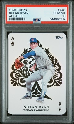 2023 TOPPS ALL ACES #AA1 NOLAN RYAN PSA 10 | eBay