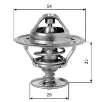 Gates TH12988G1 Thermostat, KüHlmittel FüR Daimler,Ford,Jaguar,Land Rover,Mg,Nis