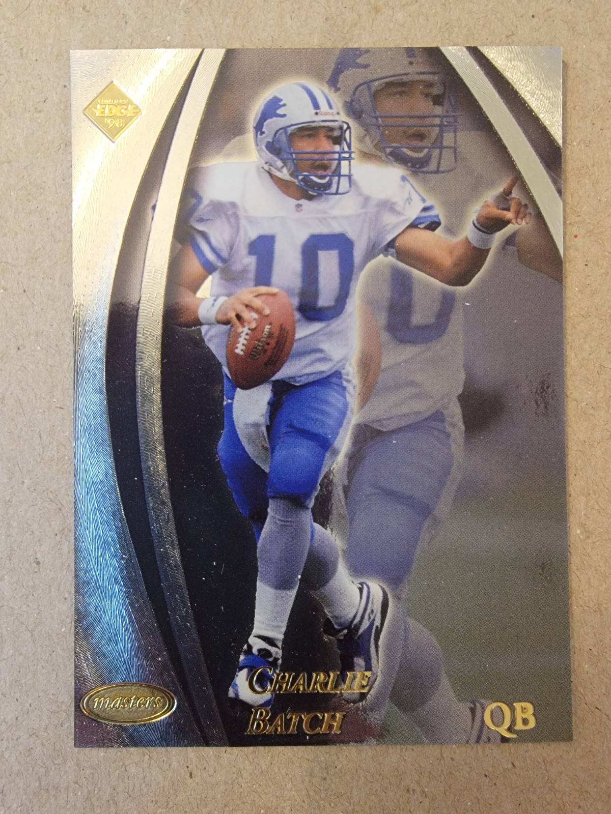 1998 Collector's Edge Masters - Charlie Batch #59 /5000 (RC)