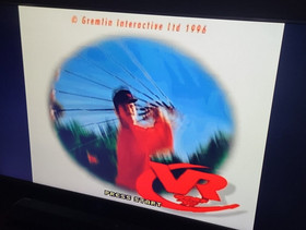 VR Golf '97 Sega Saturn Complete Tested Water Damage CIB See Description 