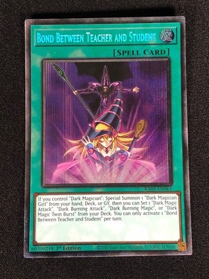 Yugioh Bond Between Teacher and Student RA05-EN061 1st Starlight (NM)