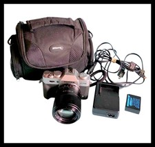 Fujifilm X-T10 24.2MP Digital Camera Dark Silver Kit with 56mm 1.4 STM ED IF Le