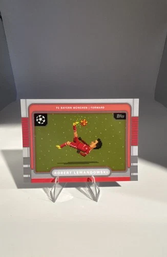2025-26 Topps Uefa Club Competitions - 8-Bit Shots Robert Lewandowski #8B-20