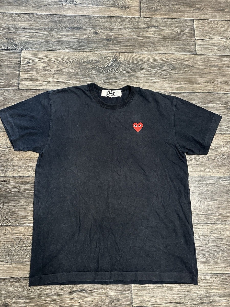 正規品　コムデギャルソンplay Tシャツ　y2k comme des garcons play t-shirt men 2XL black Y2K | eBay