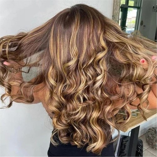 13x6 Body Wave Ombre Lace Front Wigs Human Hair for Women 180 Density 13x6 HD... - Picture 7 of 7