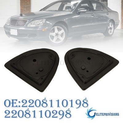 Pair Of Mirror Gasket Base Seals For 2000-2006 Mercedes C215 CL-Class CL500 / CL55