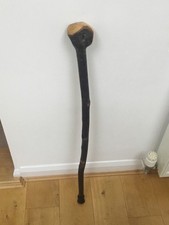 Vintage Distinctive Rustic Wood Walking Stick Hiking Staff Tough & Characterful