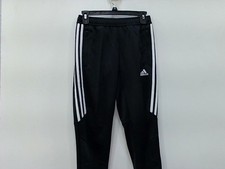 Adidas Youth Tiro 17 Soccer Training Climacool Pants Black/White Size Medium