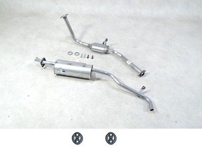 Auspuff SET komplett NEU Suzuki Samurai SJ413 1.3 Allrad SWB Katalysator Endtopf