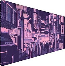Large Gaming Mouse Pad XXXL Waterproof Non-Slip Gamer Desk Mat Kyoto