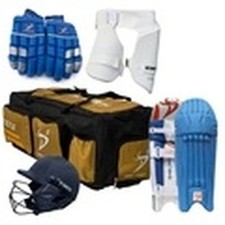 Ds T/20 Pro Cricket Set Without Bat Blue