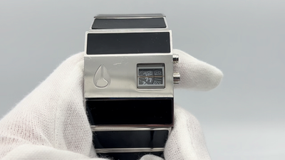 Nixon THE ROTOLOG DIRECT TIME Black Dial Analog Quartz Watch