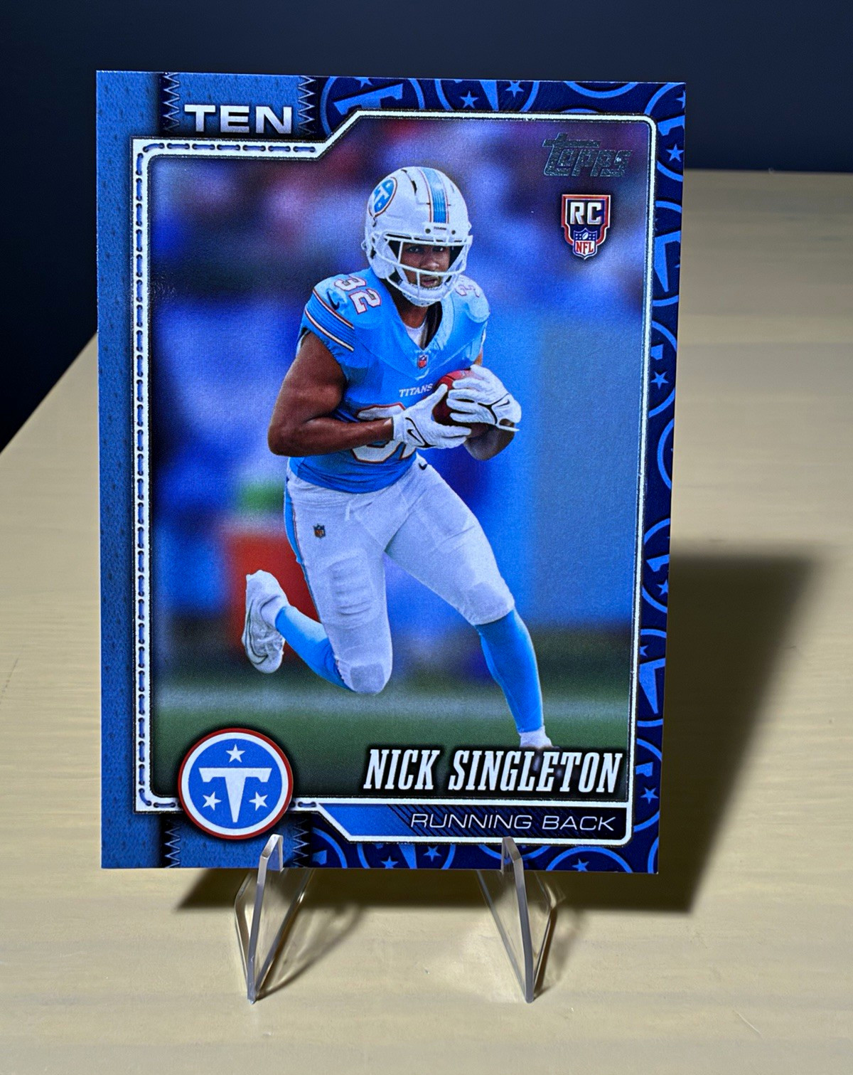 2026 Topps Flagship - Nick Singleton RC #314 Team Logo Border SP