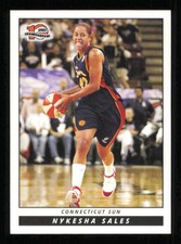 2006 Rittenhouse WNBA #35 Nykesha Sales  Basketball SUN NM-MT