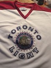 Vtg 90s Toronto Light Beer  Silver Creek Brewery Hockey Jersey !! Rare!! Men's L — photo 1