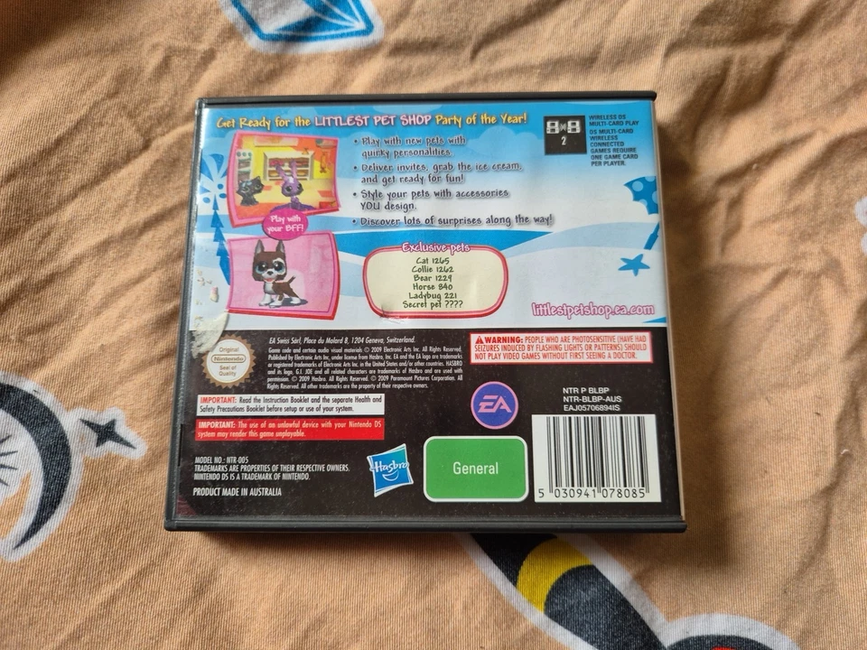 Littlest Pet Shop Friends Beach - Nintendo DS Game - Complete With Manual AUS - Image 2 of 4