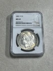 1881 s Morgan Silver Dollar - NGC MS63, Nice Coin, Free Shipping