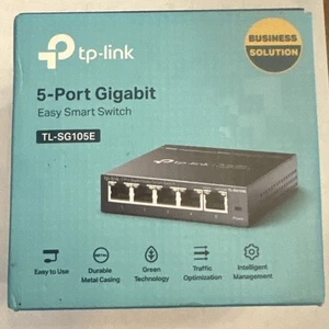 TP-Link 5-Port Gigabit non géré Pro Commutateur TL-SG105E