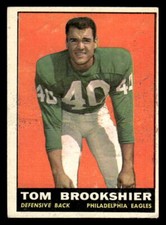 1961 Topps #102 Tom Brookshier