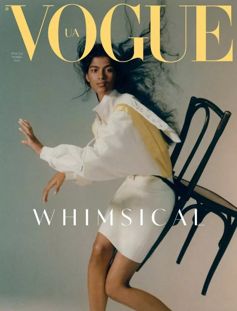 Vogue Ukraine Magazine October 2021