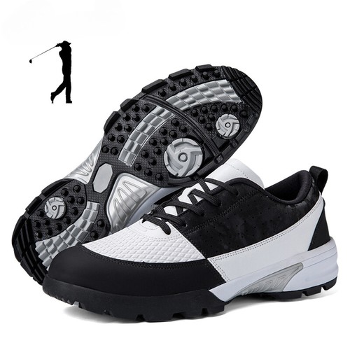 Waterproof Comfortable Golf Shoes Men Women Leather Non-slip Golf Sneakers