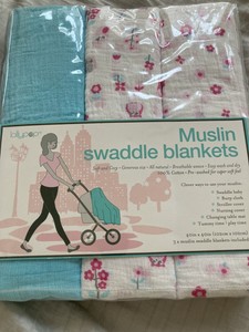 lollypop muslin swaddle blankets