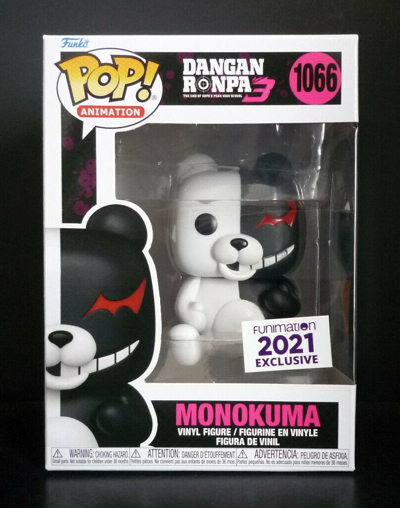 FUNKO POP ダンガンロンパ３ モノクマ 限定版 Funko Pop! Danganronpa 3 Monokuma #1066 Funimation Exclusive