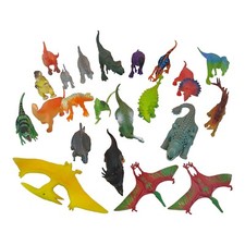 Dinosaurs T-rex, Brauchiosaurus, Triceratops Creatures Toys Lot Plastic Figures