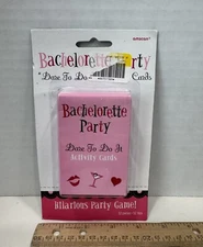 Amscam Bachelorette Party "Dare To Do It" Activity Cards Party Game 52 Cards New