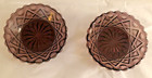 Amethyst Cut Glass Candy Dishes — photo 2