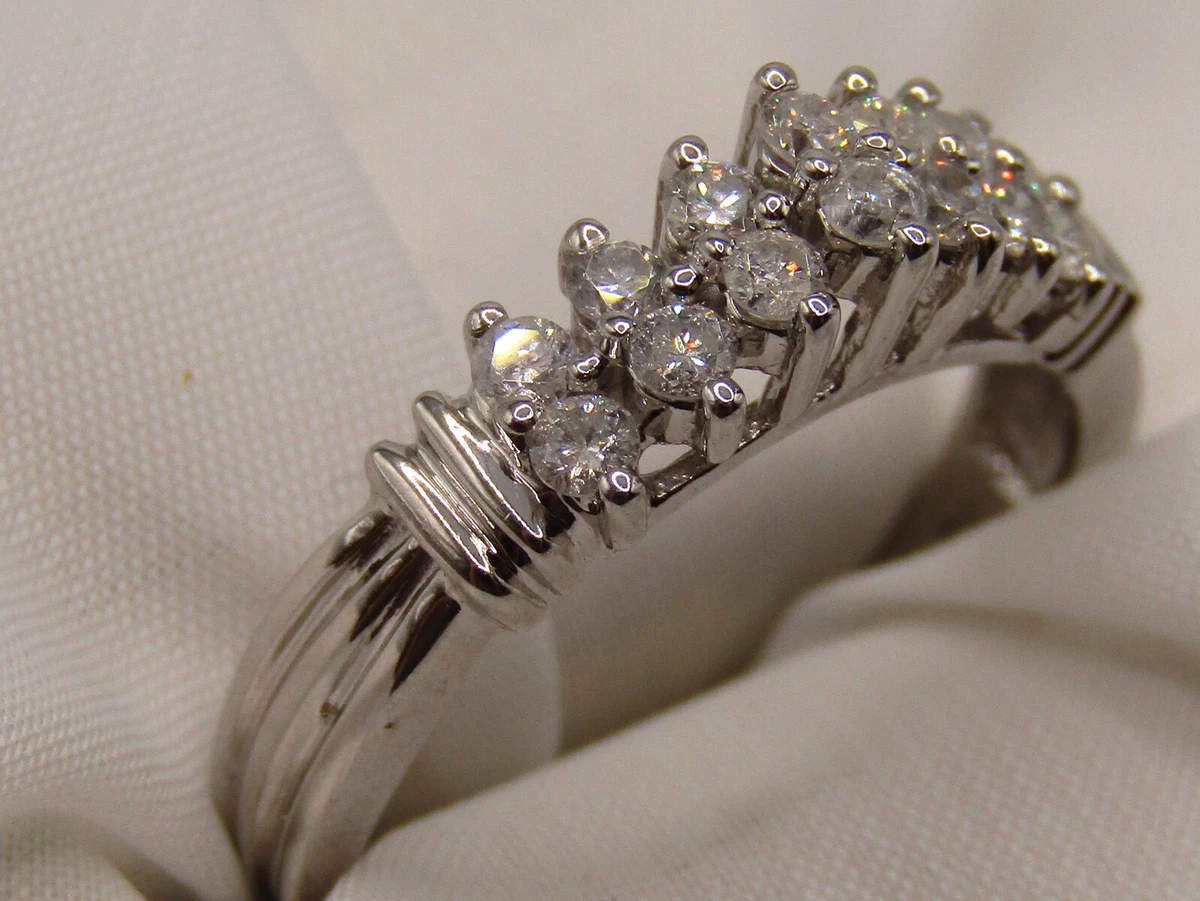 Ebay white gold rings deals