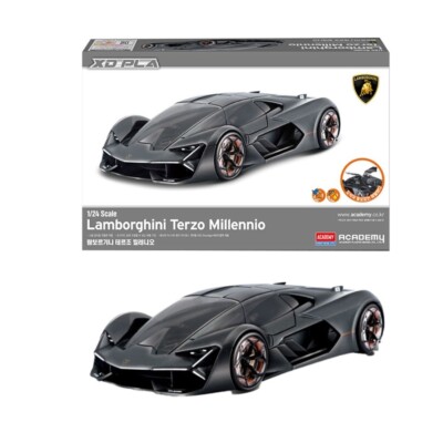 Academy#15139 XD PLA 1/24 Lamborghini Terzo Millennio Sports Car