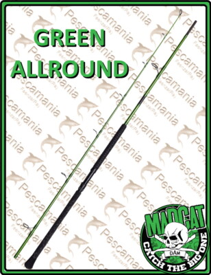 Madcat GREEN ALLROUD Rute 2,85 M Siluro 100-300G