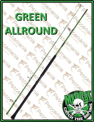 Canna Madcat GREEN ALLROUD mt 2.85 siluro 100-300gr
