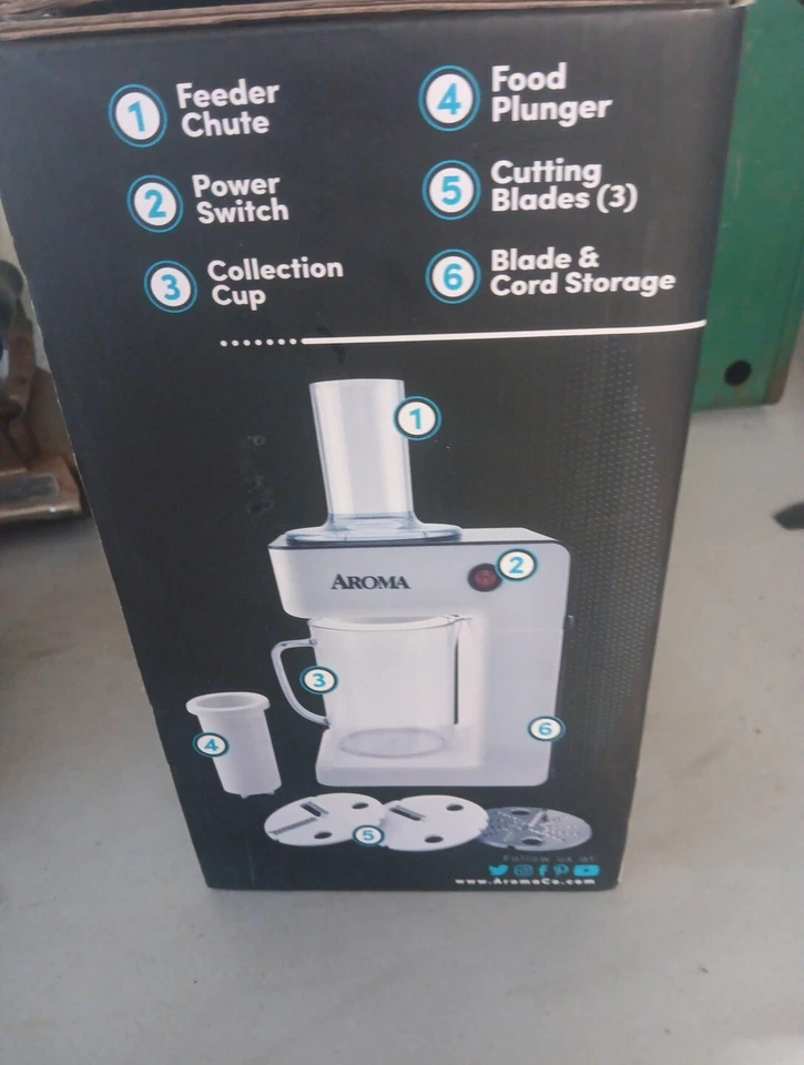 Espiralizador de fideos vegetales Aroma para artículos para el hogar con 3 cuchillas Foto 2 de 2