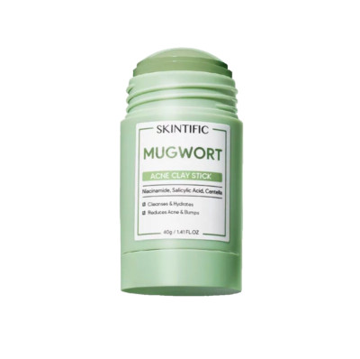MUGWORT Mask Stick Skintific  Jingju Celery Extract Acne Cray Cleanses &Hydrates