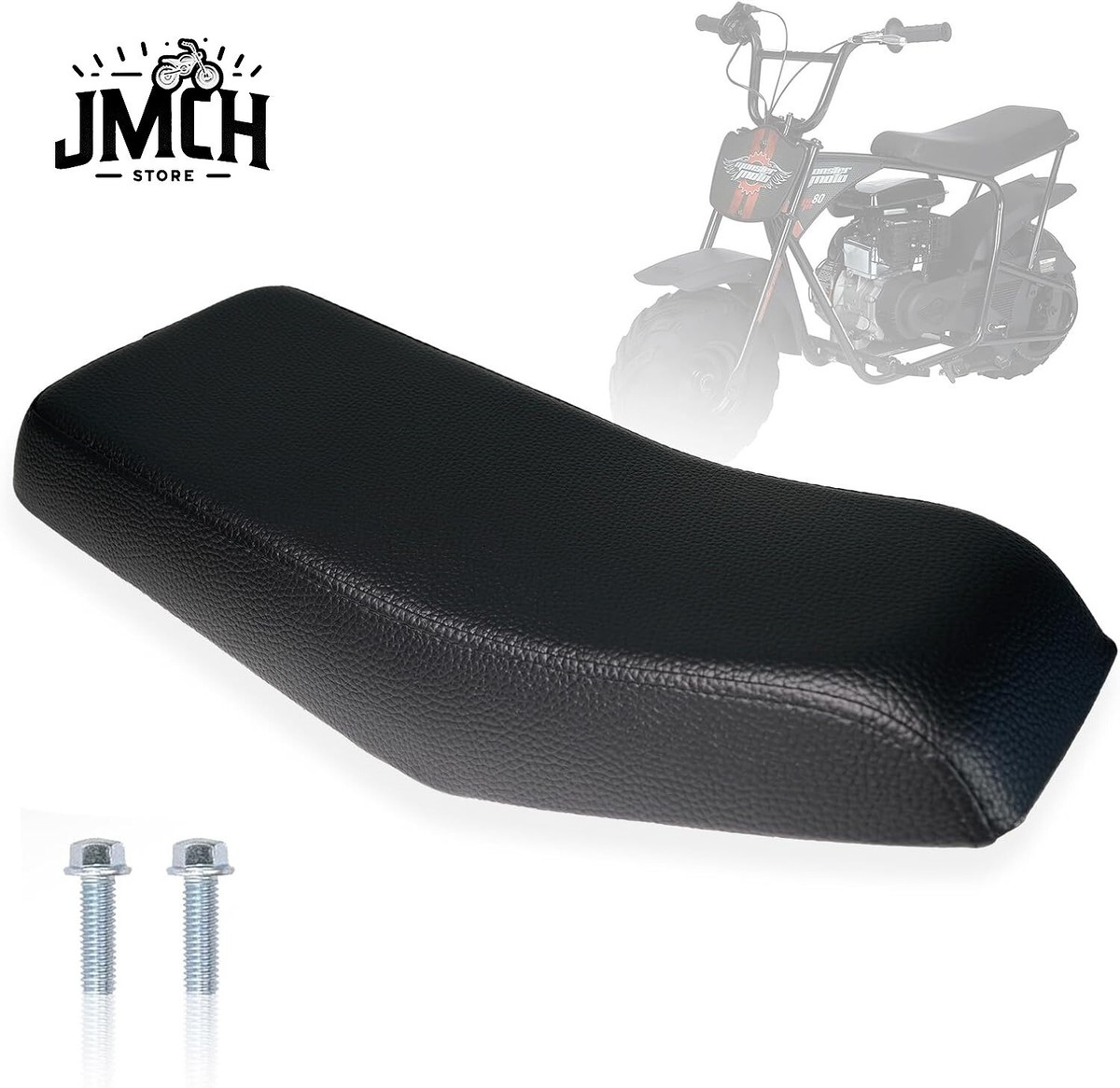 Black Mini Bike Seat For Monster Mega Moto MMB80 Coleman Realtree
