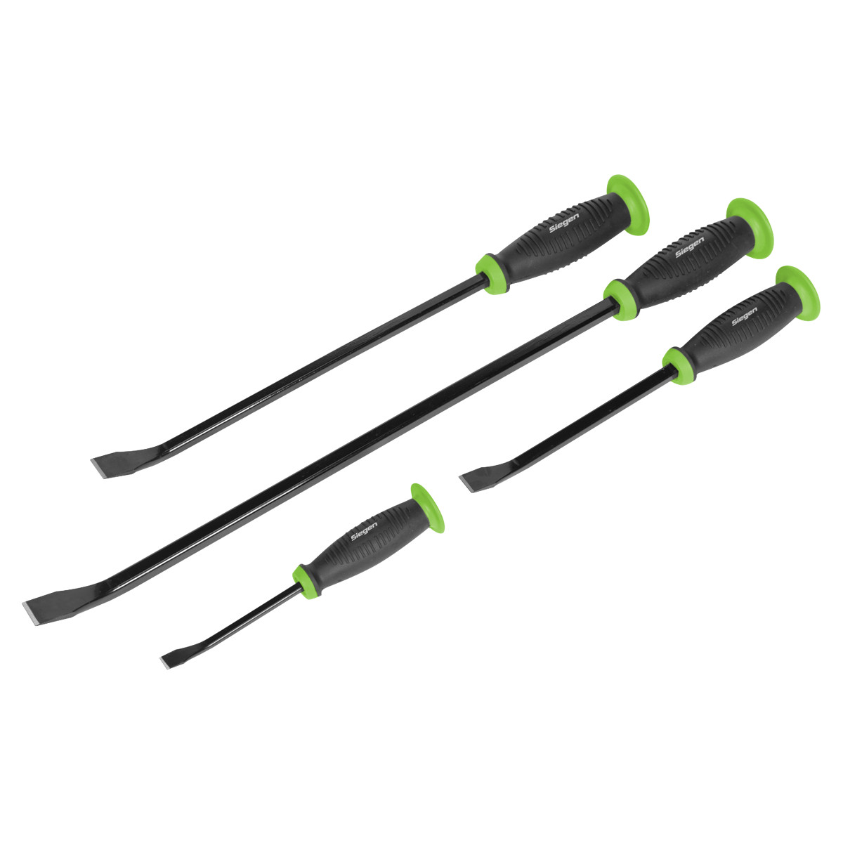 Sealey S0557 Siegen Pry Bars 4 Piece Set with Hammer Cap