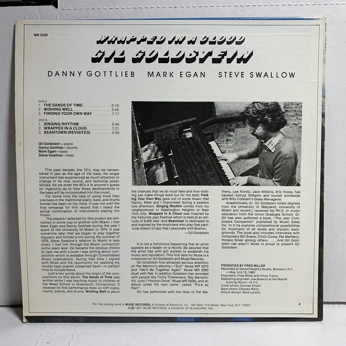 GIL GOLDSTEIN Wrapped In a Cloud (1981) MUSE MR 5229 | eBay