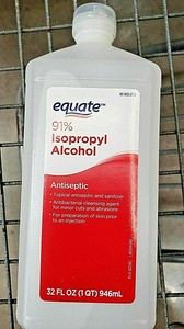 equate rubbing sealed alcohol isopropyl oz bottle fl