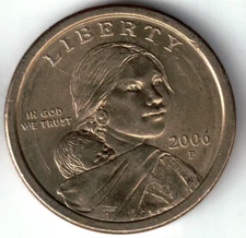 USA - 2006P - Sacagawea - 1$ Coin - Rare & NIFC - #20349