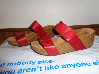 cork sandals platform
