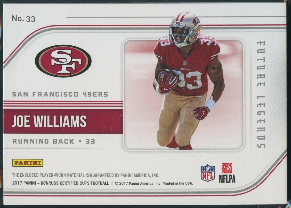 2017 Panini Donruss Certified Cuts Patch Future Legends - Image 2 of 2