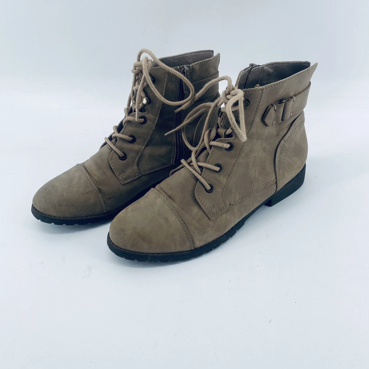 Madden girl lace up boots top