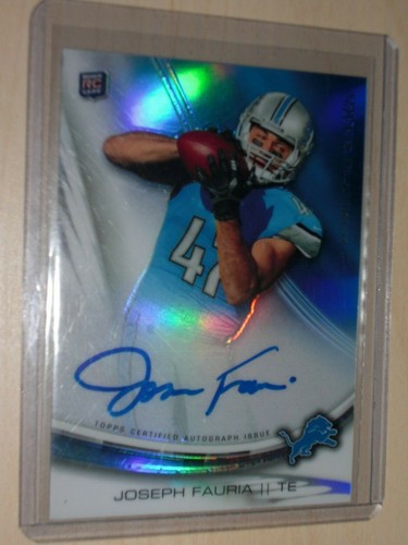 2013 Topps Platinum Football Rookie Refractor Autographs **Complete your sets** - Bild 37 von 58
