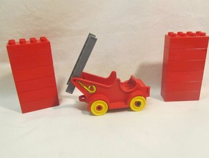 lego vintage fire truck