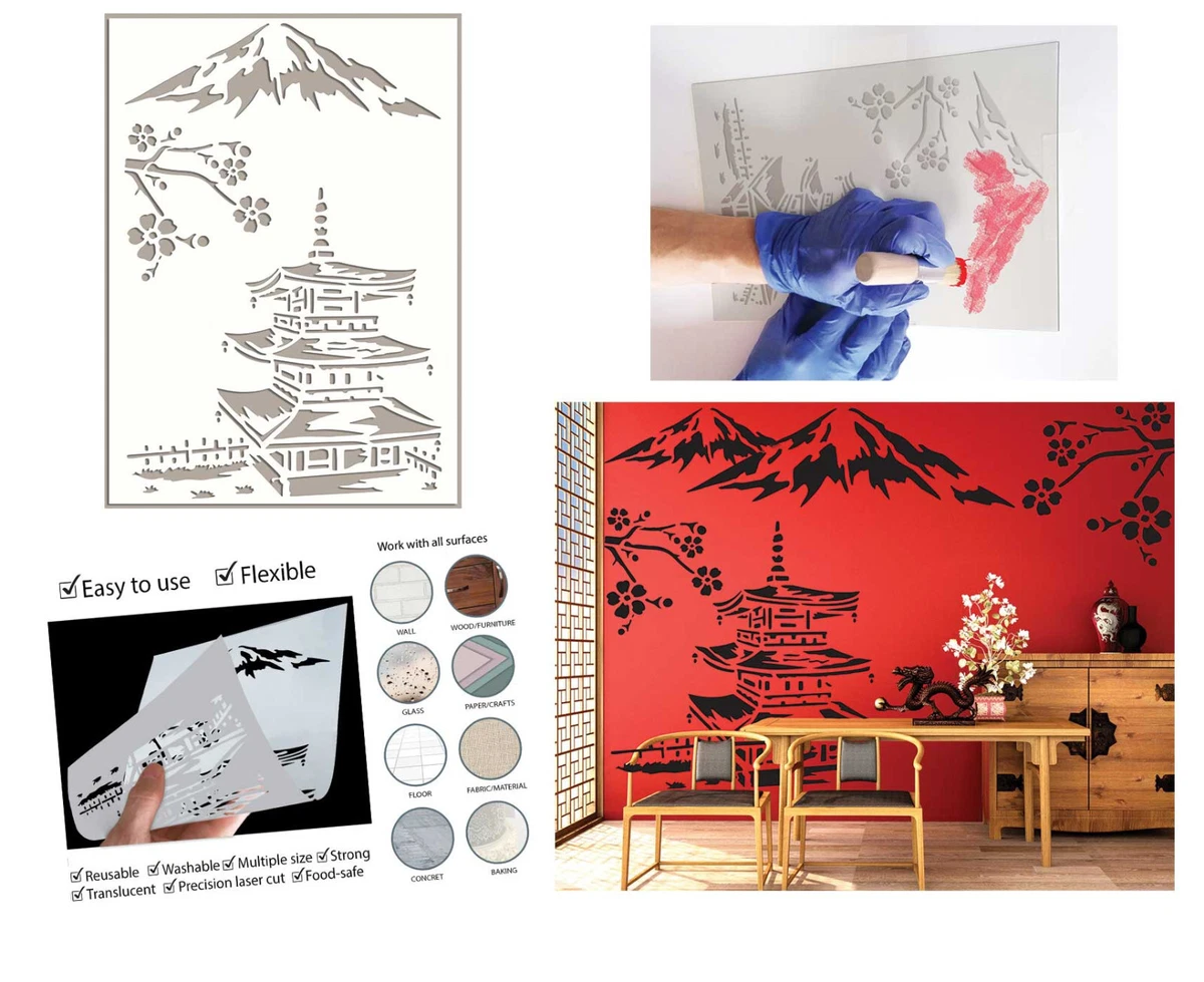 Japanese Stencils For Walls