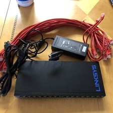 Linksys LGS116P , 16-Port 8 PORT POE Gigabit Business Network Switch 80W