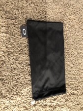 OAKLEY BLACK MICRO FIBER CLOTH SUNGLASSES CLEANING STORAGE BAG